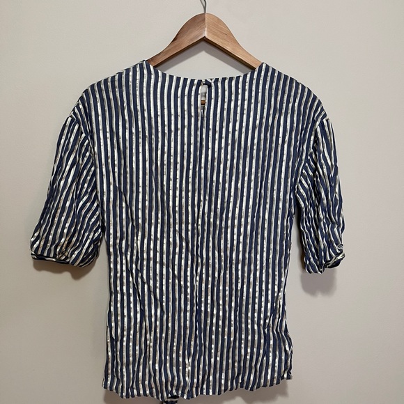 Eva Franco Anthropologie striped blouse - Picture 6 of 6